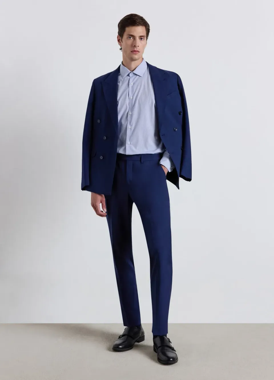 Calliope chemise regular à carreaux homme manches longues