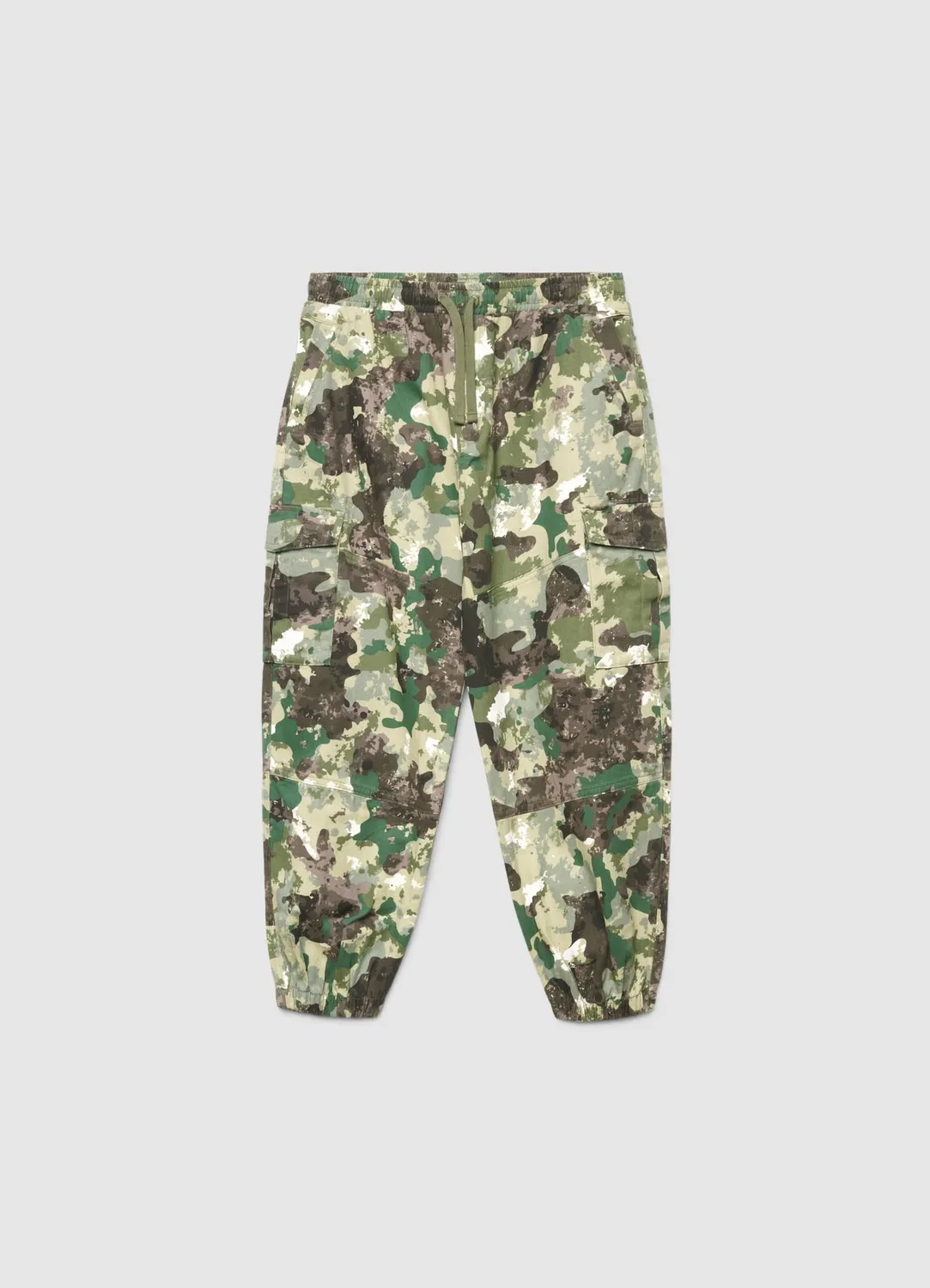 Calliope pantalon cargo garçon camouflage