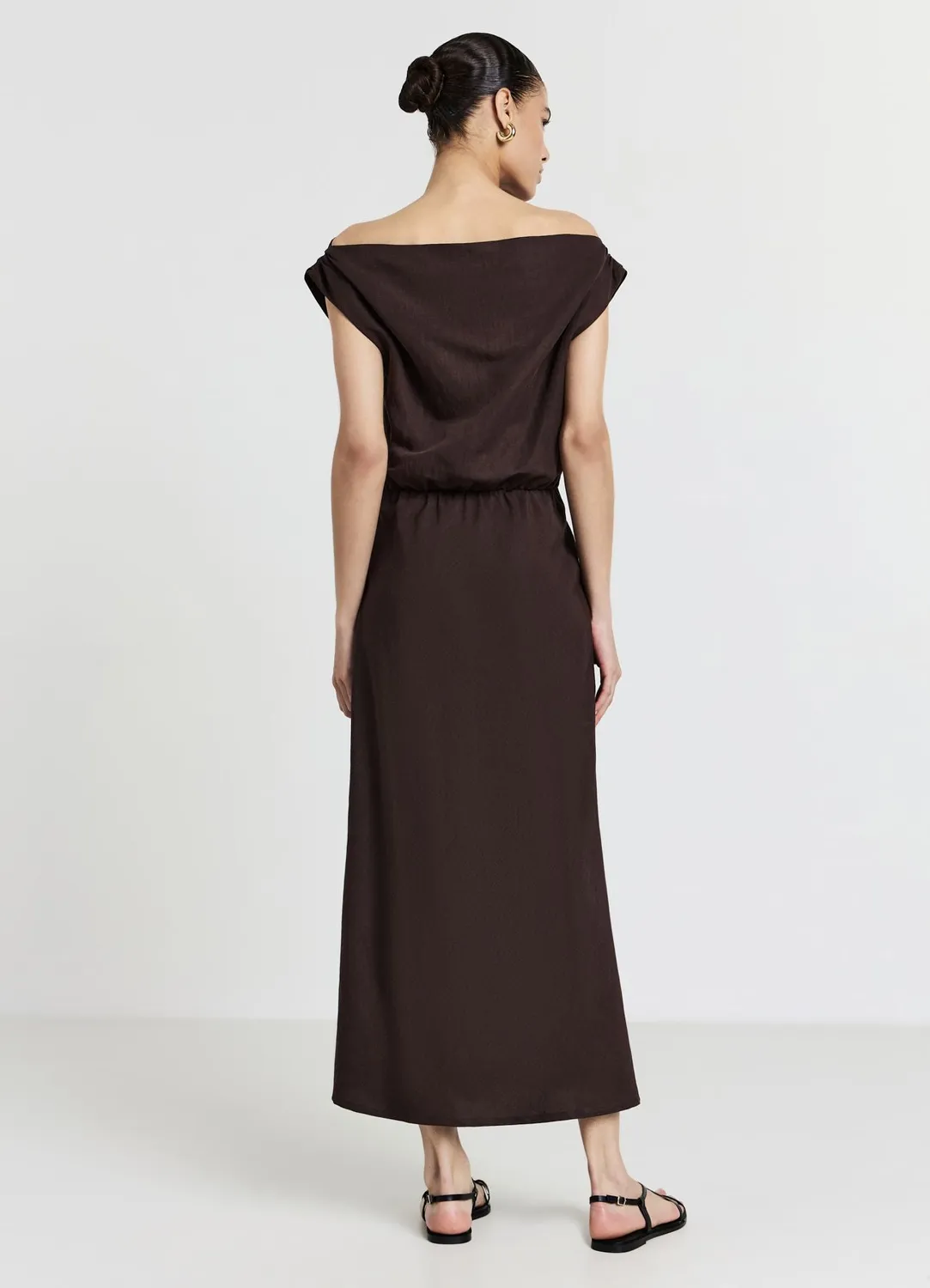 Calliope robe épaule dénudée femme mini