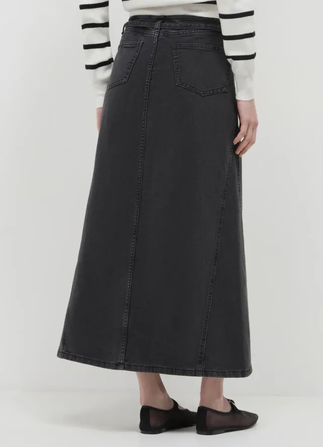 Calliope Jupe évasée denim femme