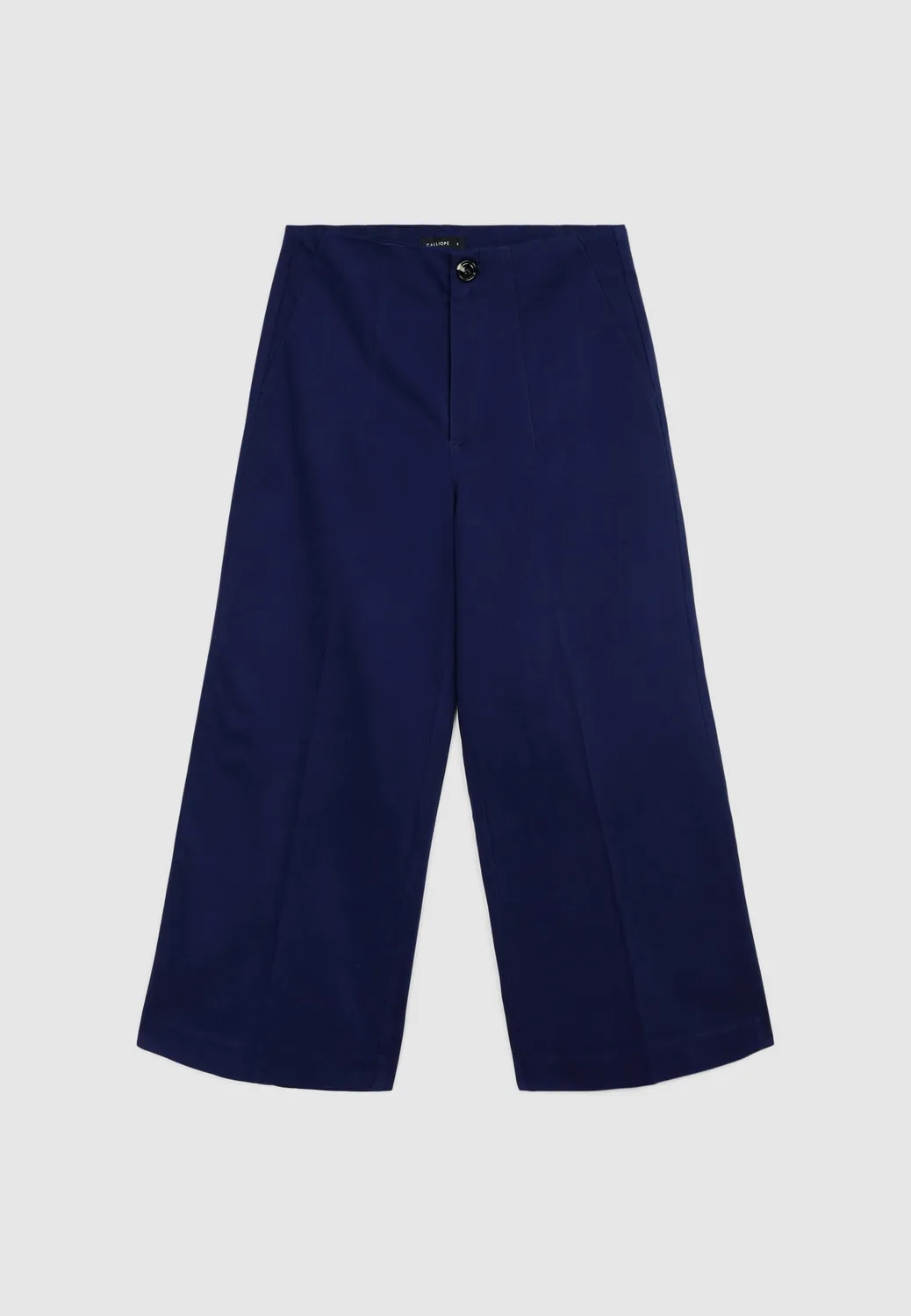 Calliope pantalon culotte coton femme uni