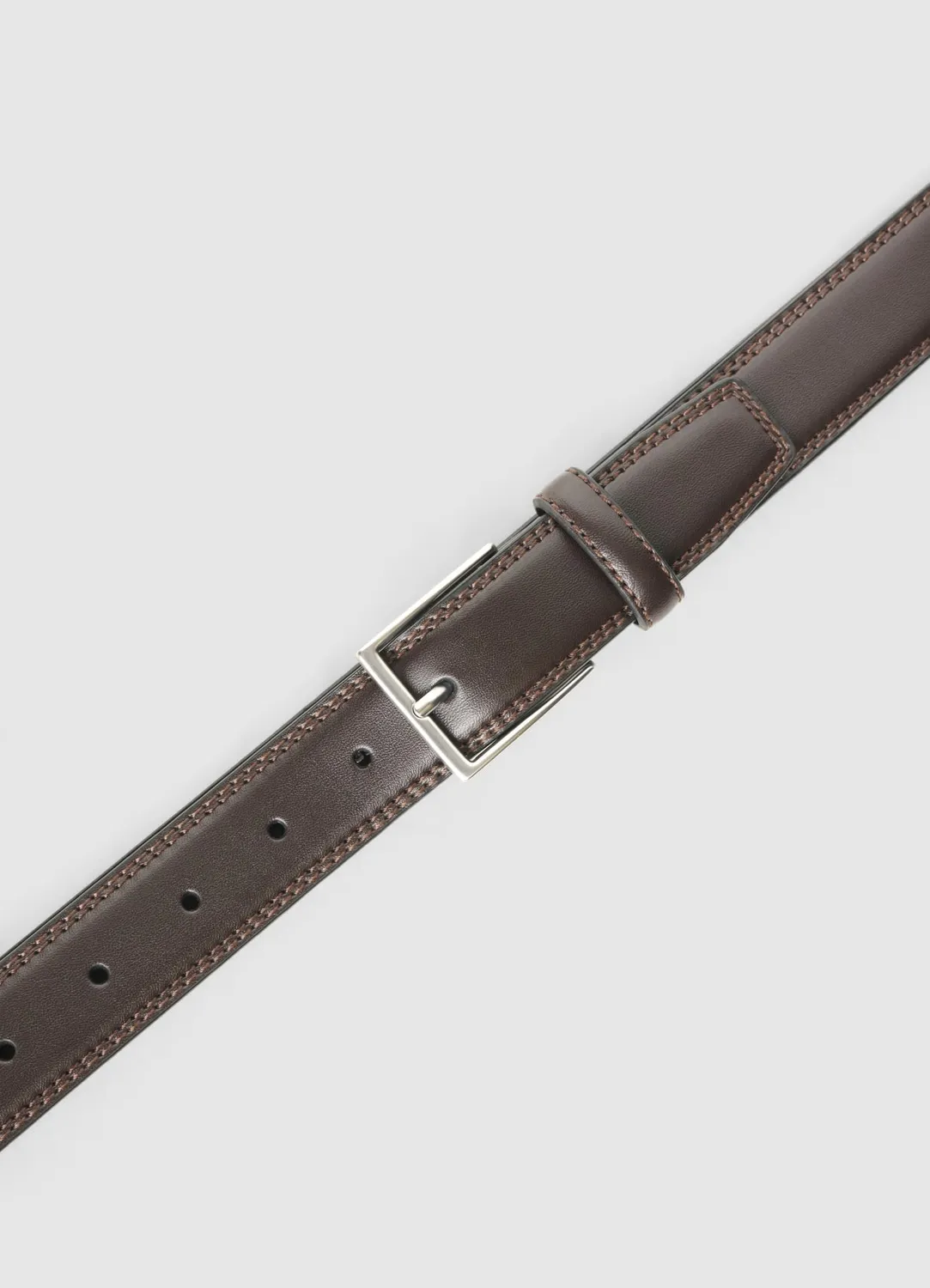Calliope ceinture cuir homme boucle rectangulaire