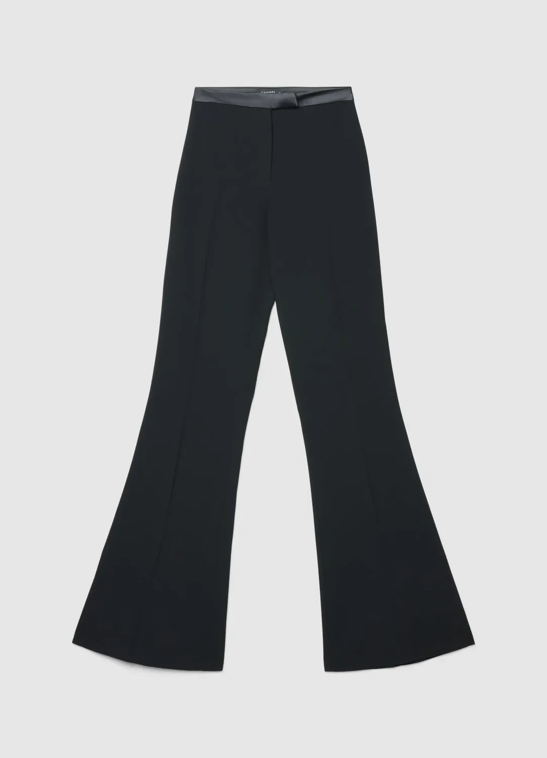 Calliope pantalon femme zampa crêpe évasé habillé
