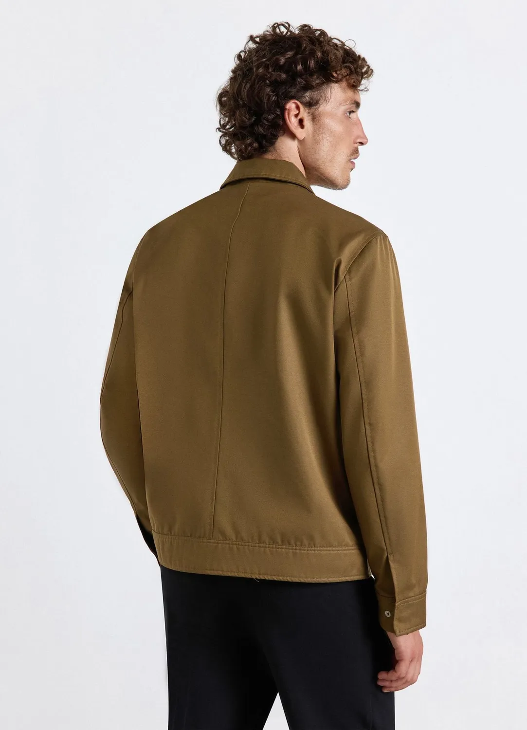 Calliope Zip Blouson homme poches plaquées