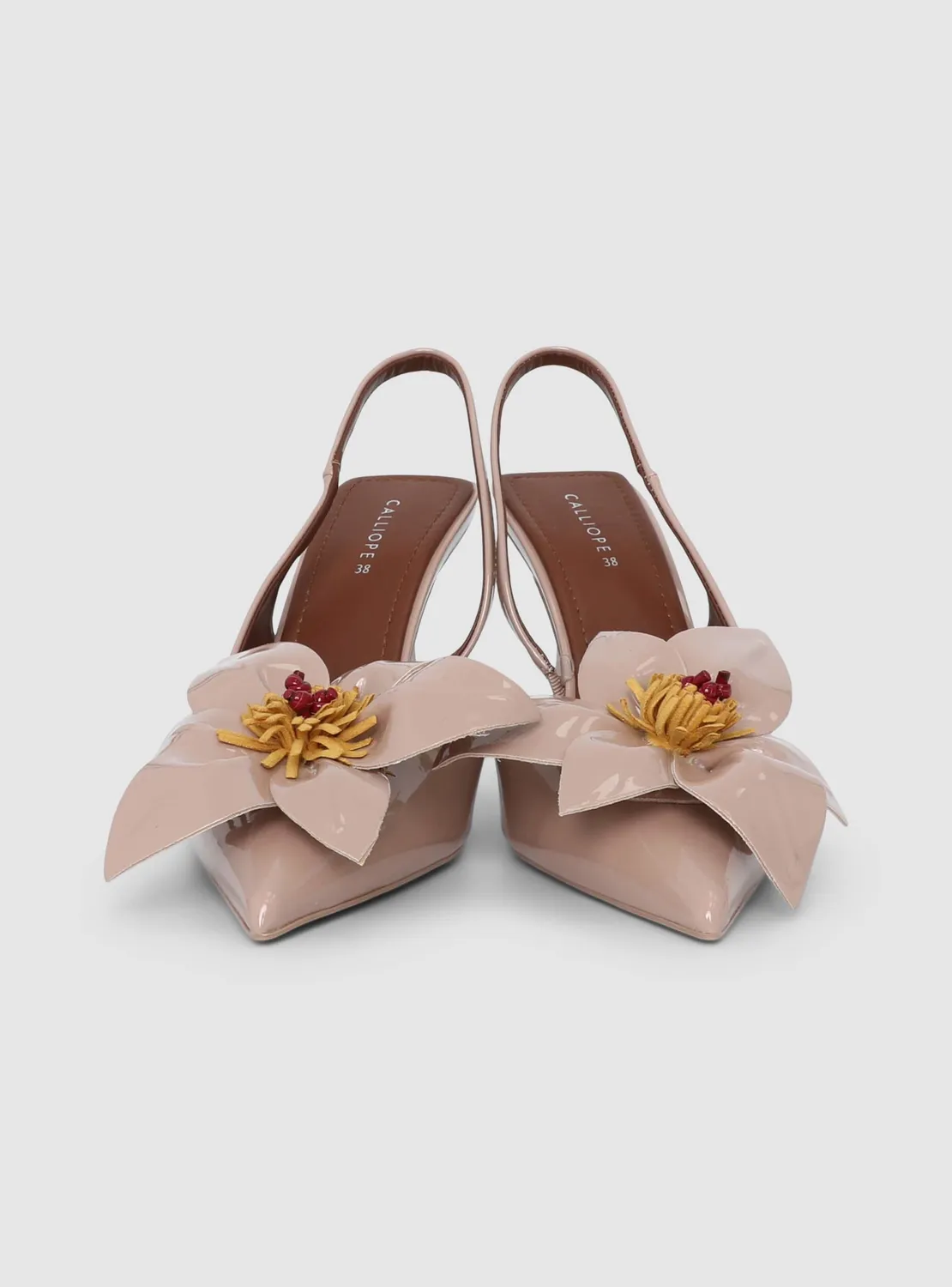Calliope escarpins slingback nœud talon 8 cm femme