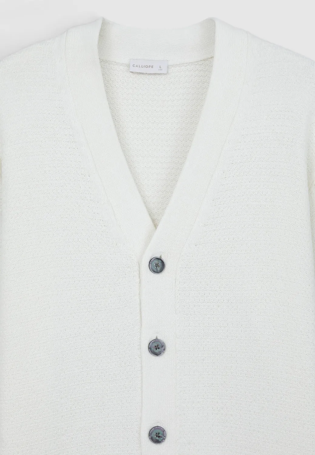 Calliope cardigan homme coton boutons regular