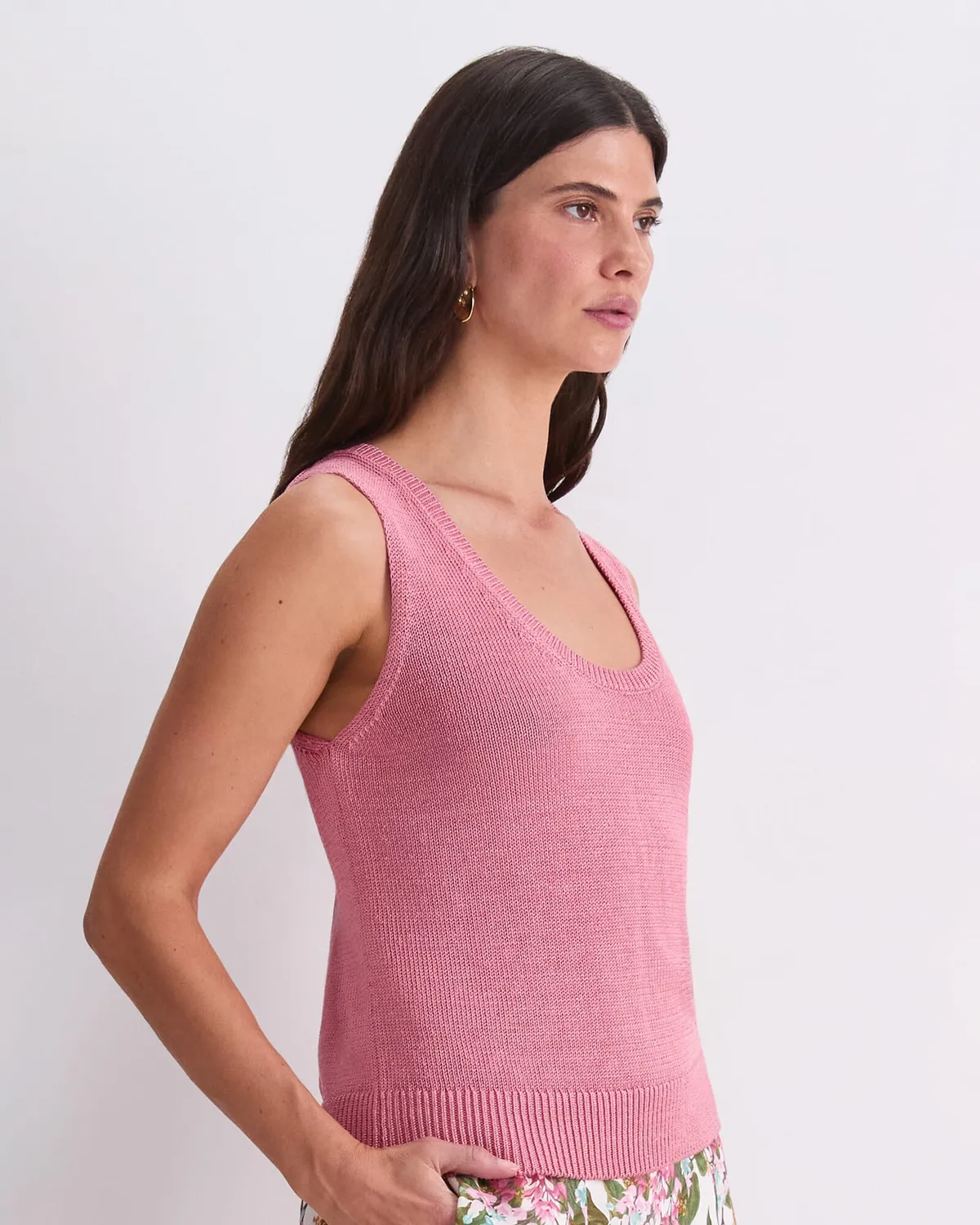 Sportscraft Linen Blend débardeur femme lin