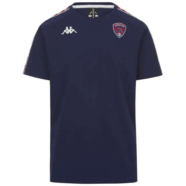 Kappa 222 Banda Coena Clermont Foot t-shirt enfant bleu