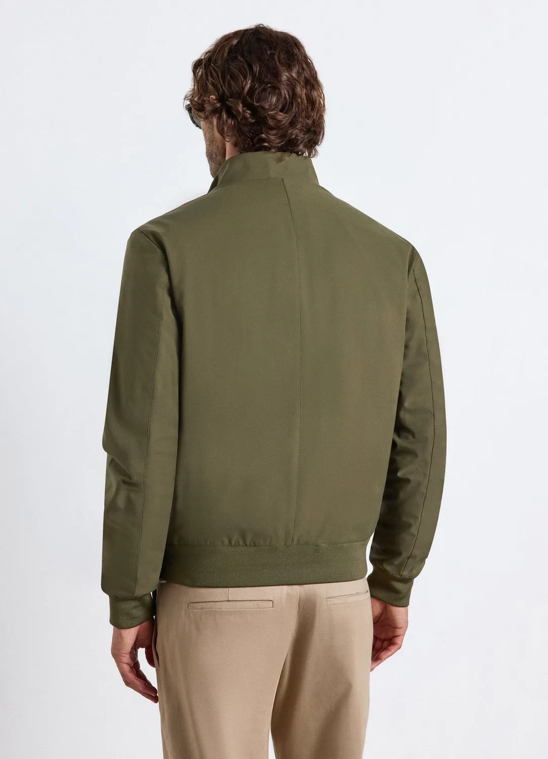 Calliope Bomber homme zip col montant uni