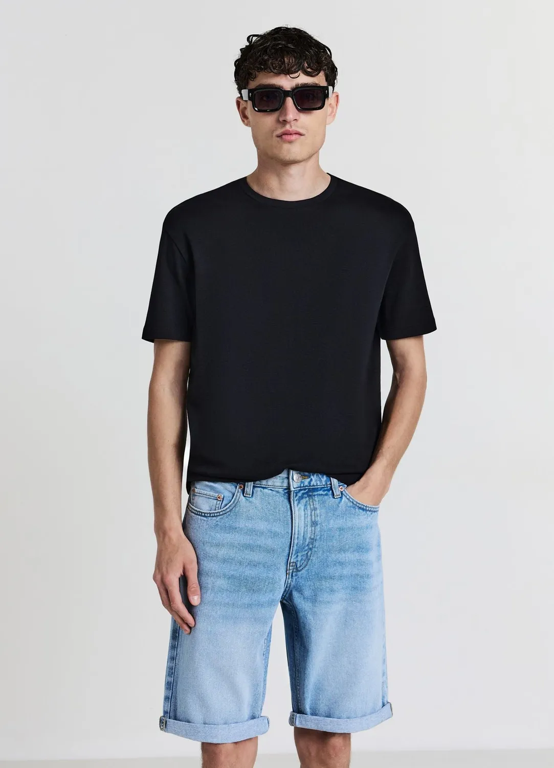 Calliope Short denim homme 5 poches regular