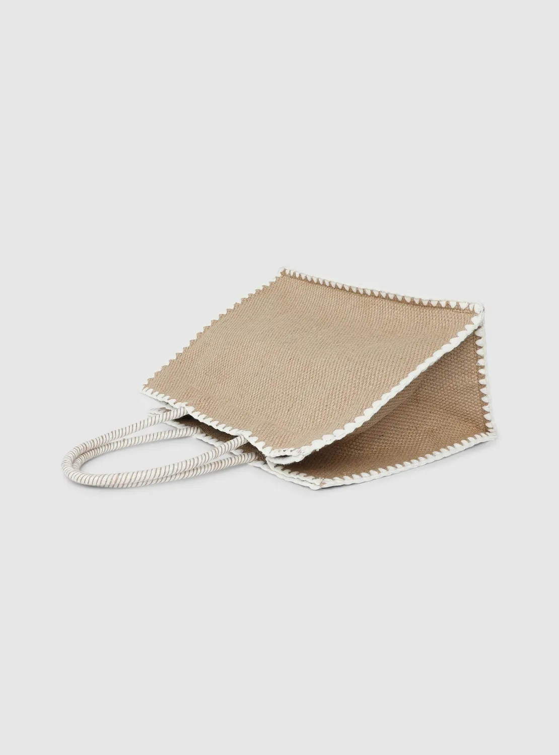 Calliope shopper sac jute brodé taille unique