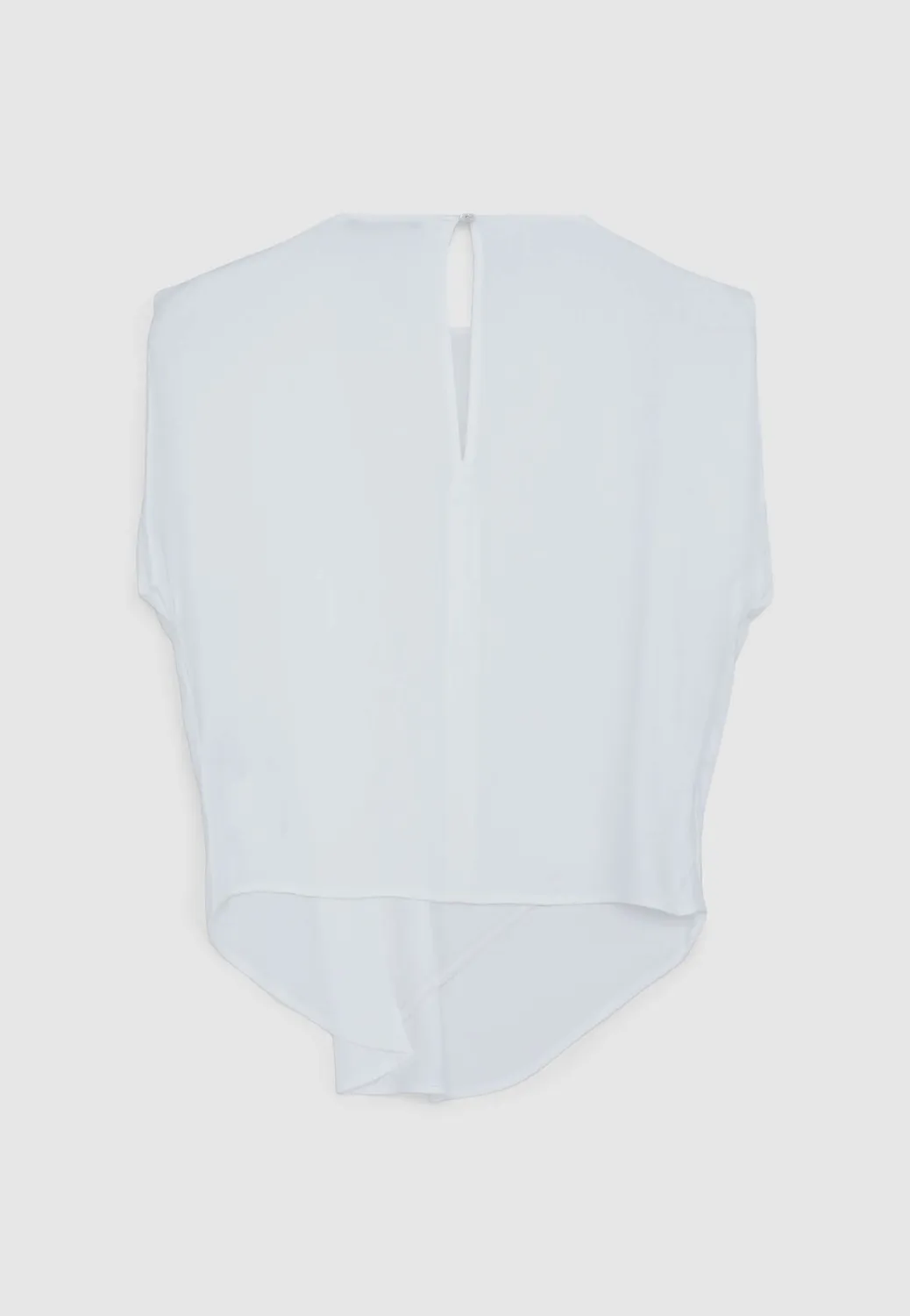 Calliope Pieghe blouse femme sans manches plissée
