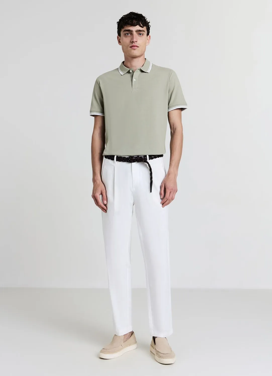 Calliope polo coton profils homme