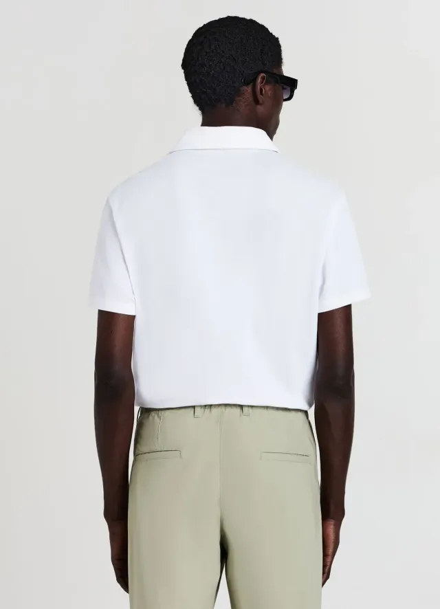Calliope Polo T-shirt Homme Coton Uni Regular
