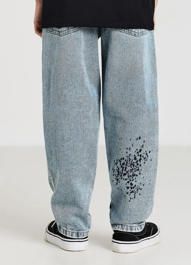 Calliope Jean baggy patch garçon