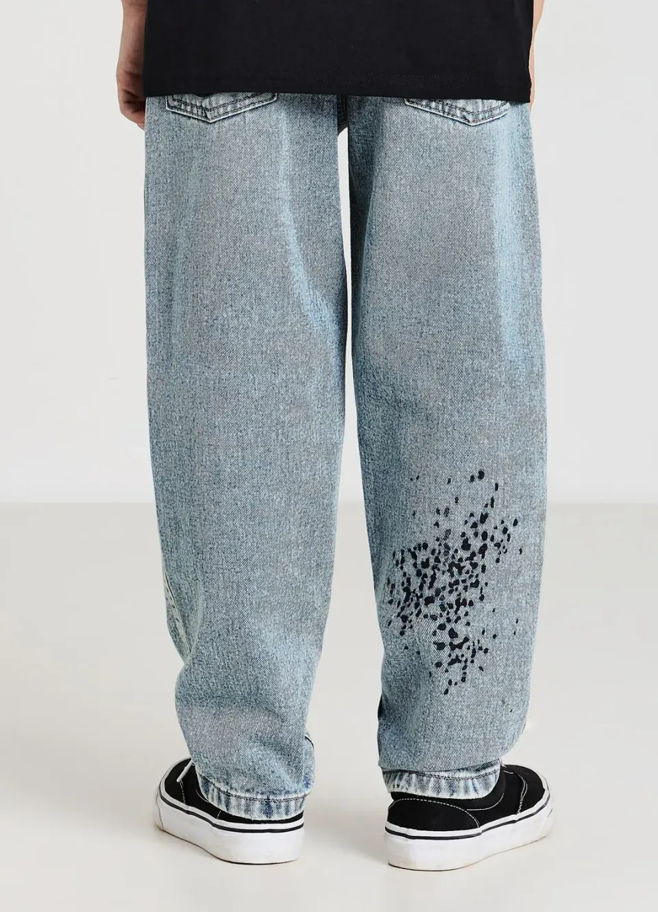 Calliope Jean baggy patch garçon