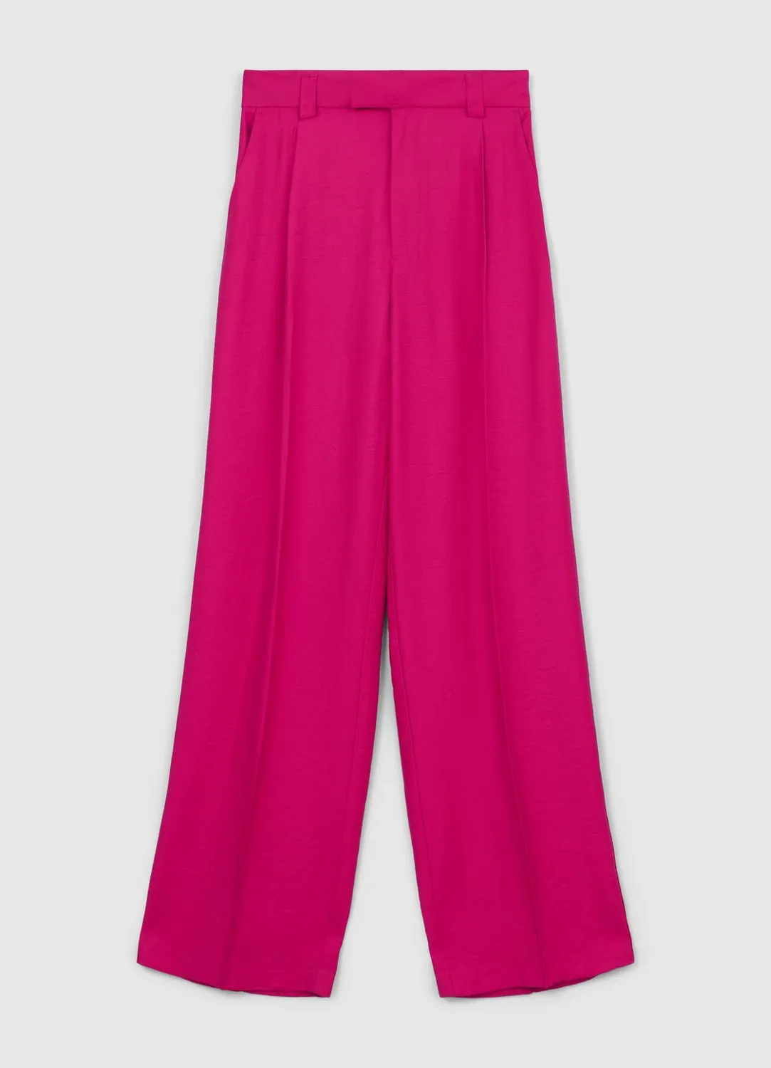 Calliope pantalon palazzo uni poches latérales