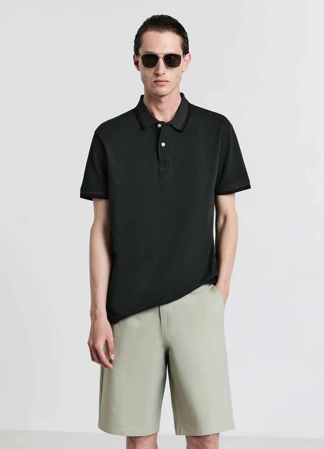 Calliope polo profils homme coton manches courtes