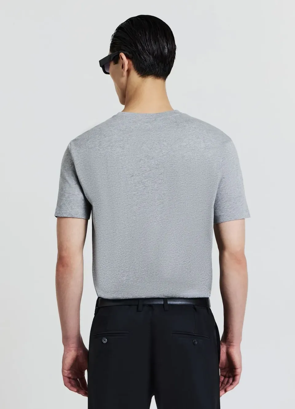 Calliope T-shirt homme col rond coton uni