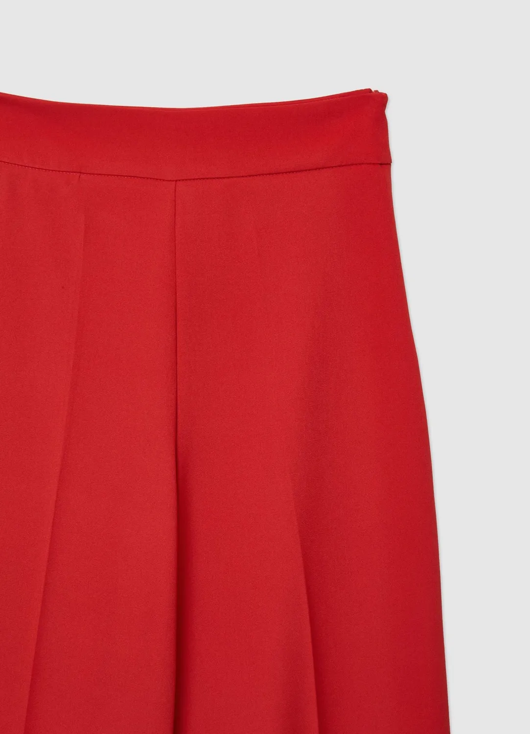 Calliope pantalon palazzo court femme uni
