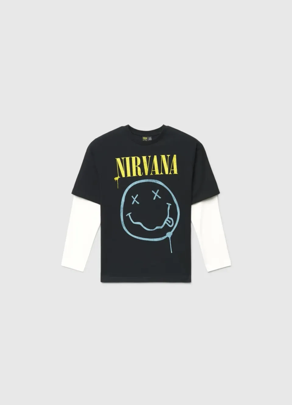 Calliope Nirvana t-shirt garçon manches longues
