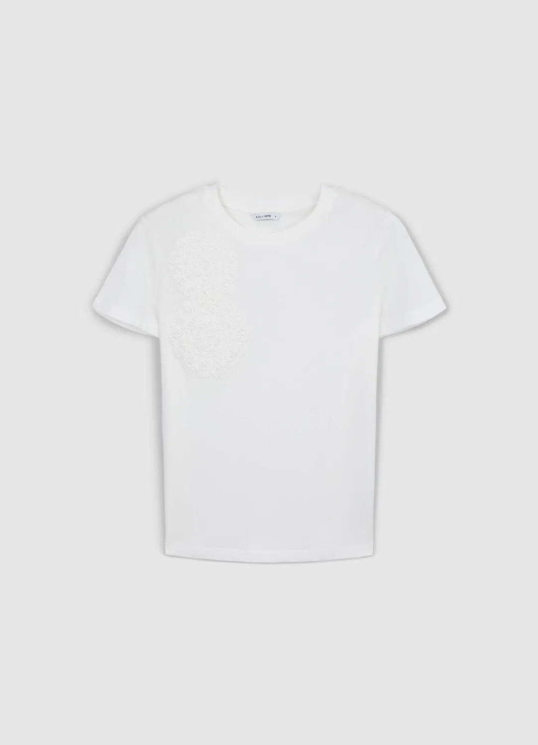 Calliope t-shirt crochet coton femme
