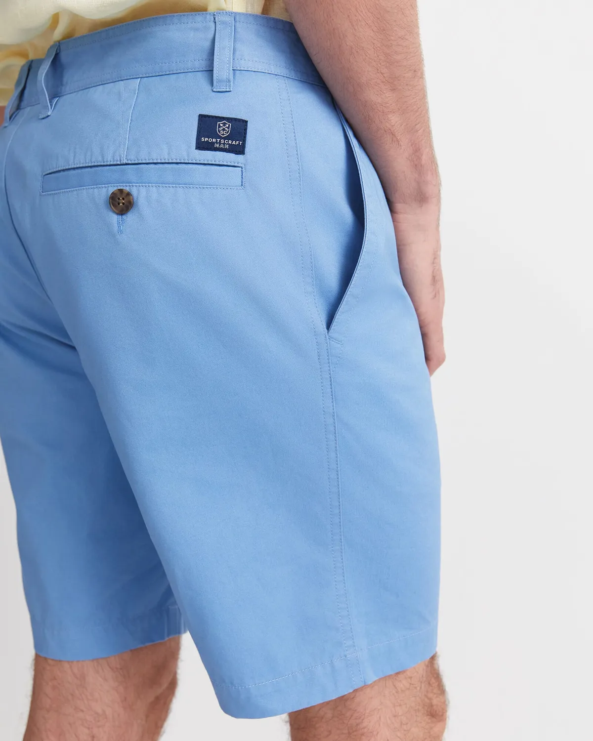 Sportscraft Classic Short short coton genou homme