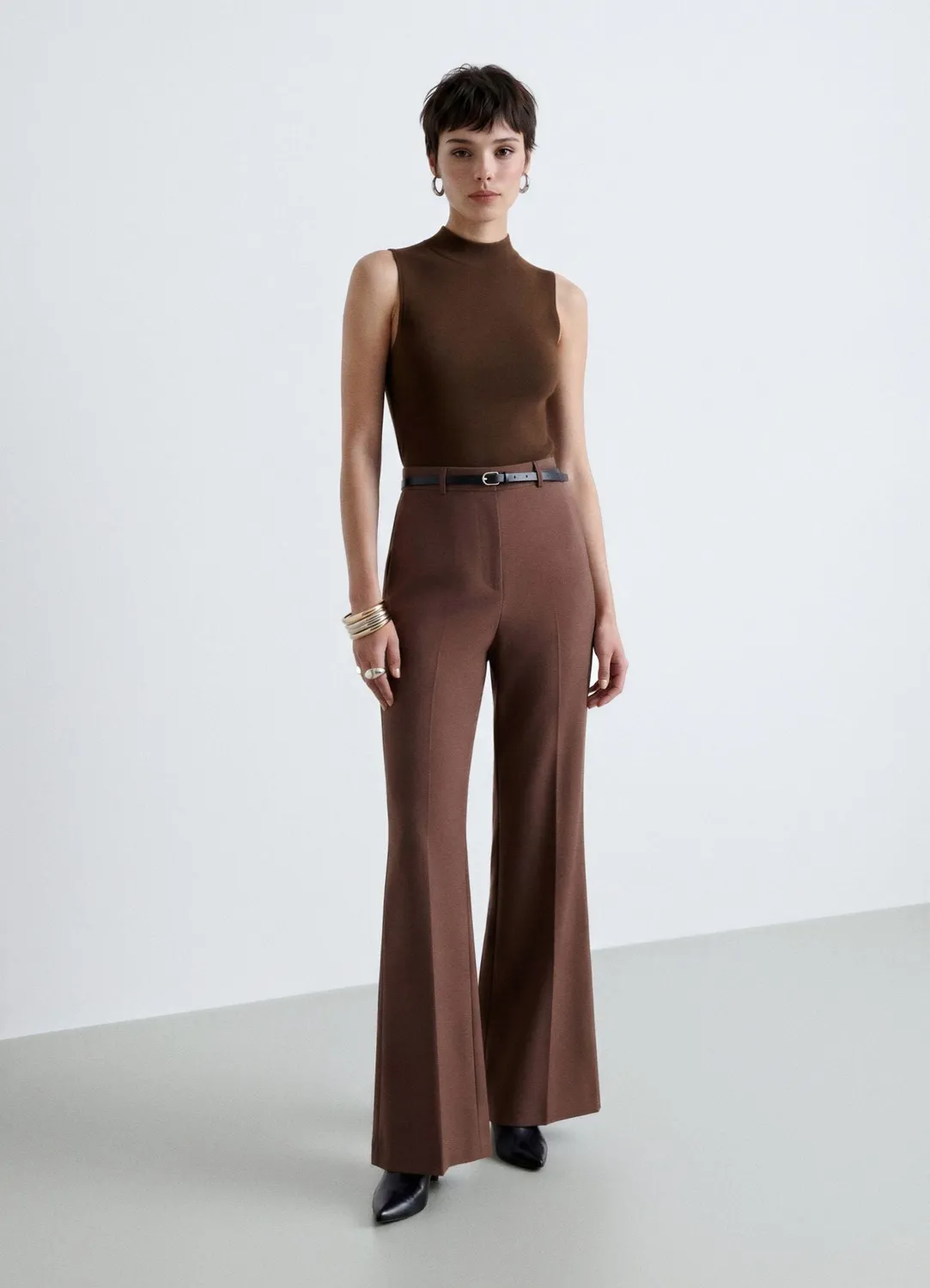 Calliope combinaison femme sans manches col montant