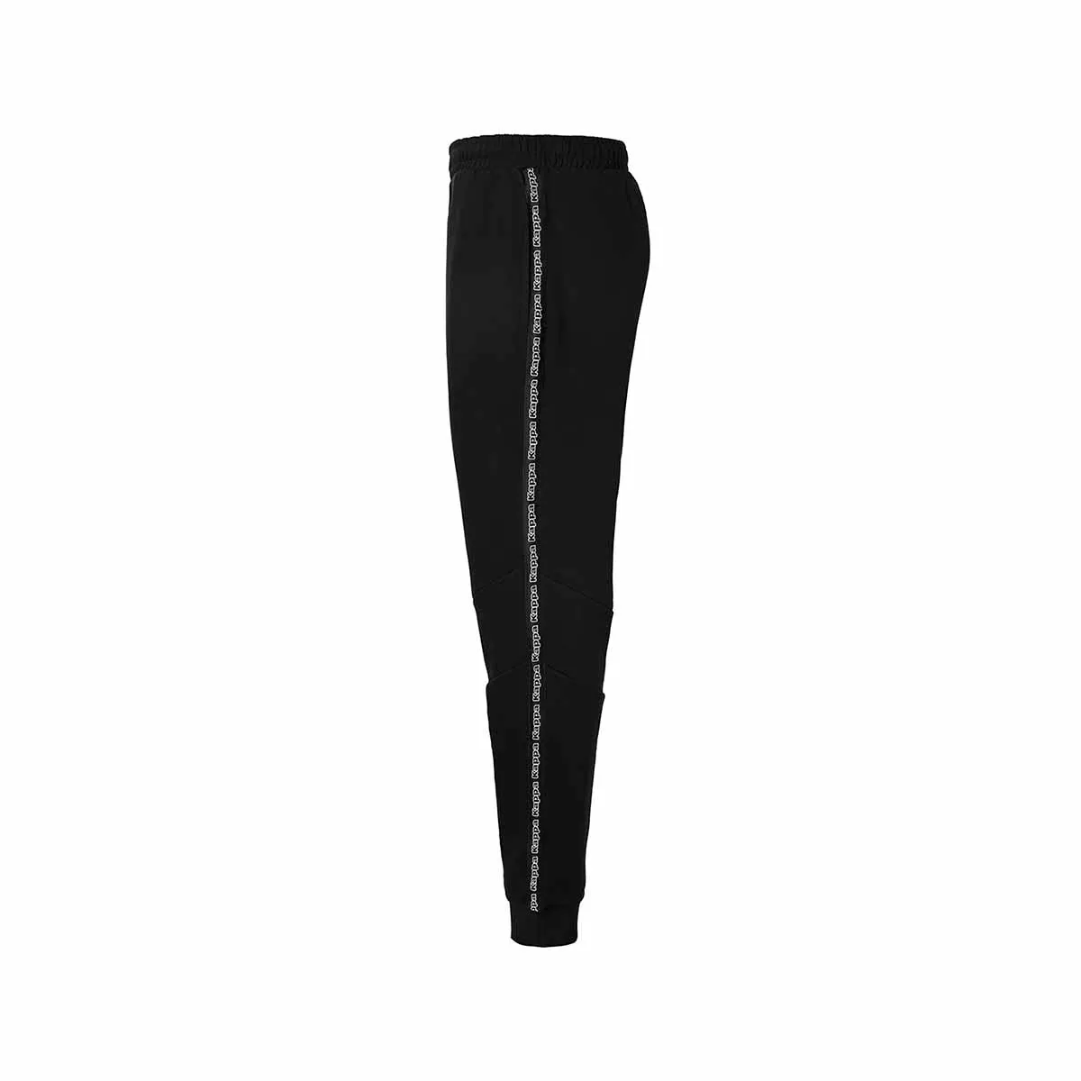 Kappa Idole jogging noir homme molleton droit
