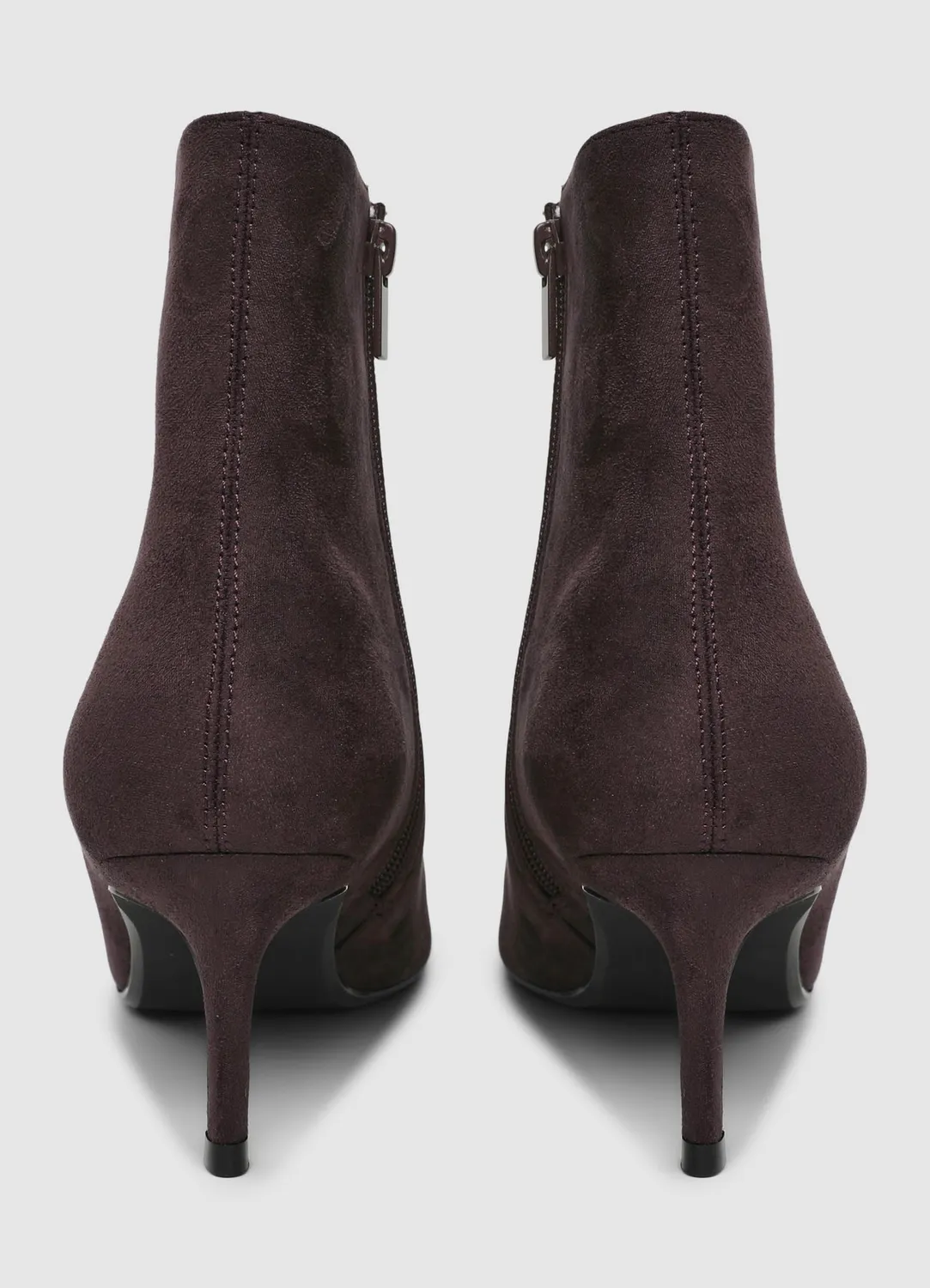 Calliope Bottines talon femme bout fin zip