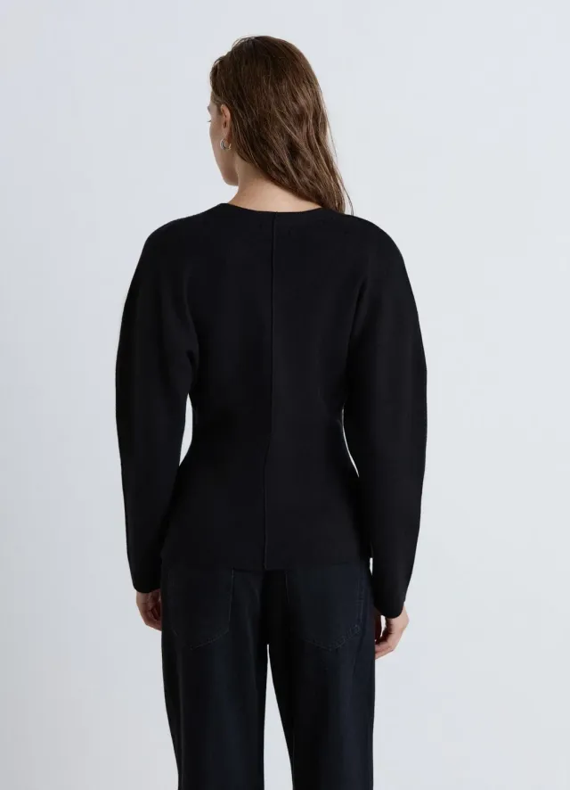 Calliope cardigan femme col V fermeture crochets