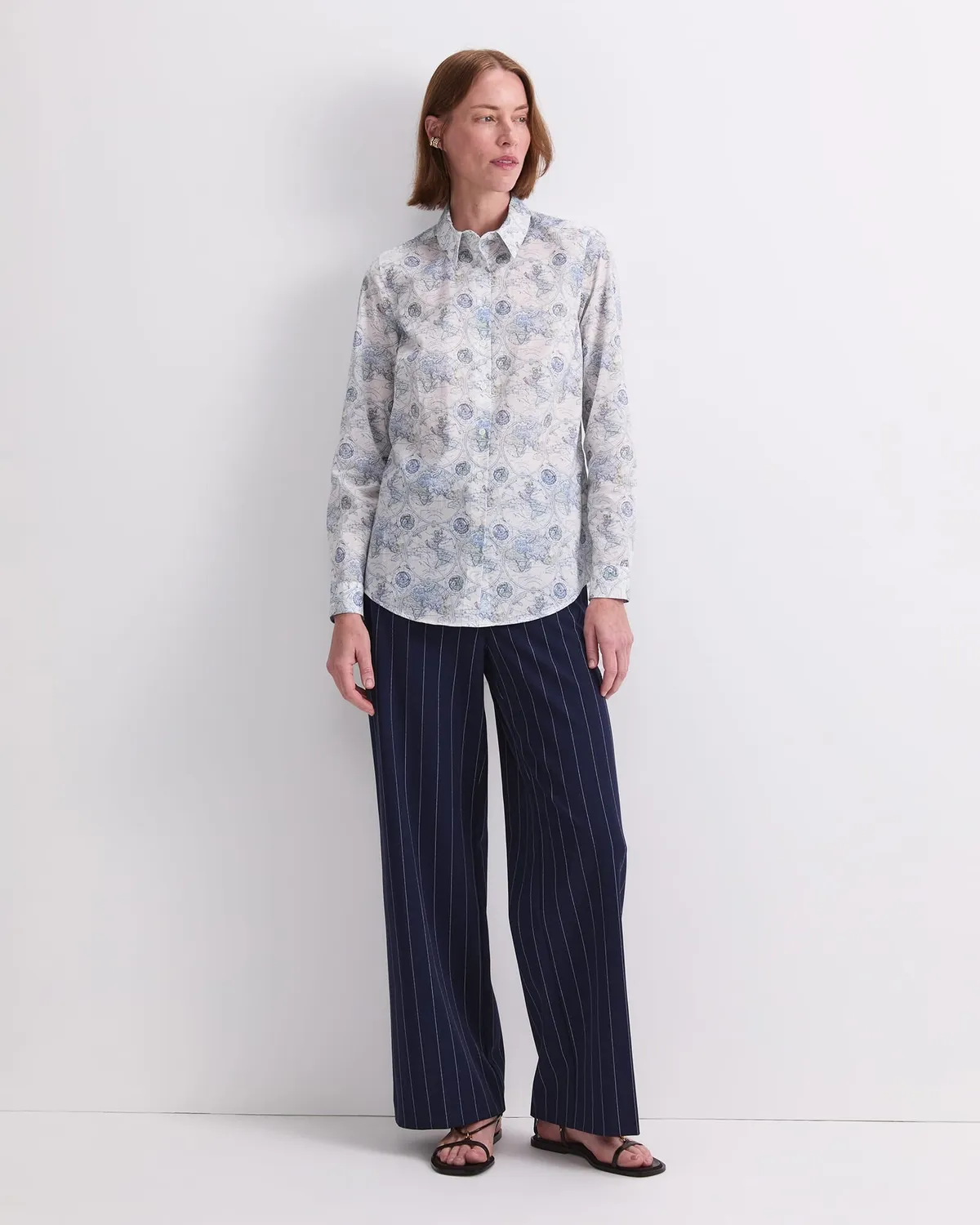 Sportscraft World Liberty chemise imprimé manches longues