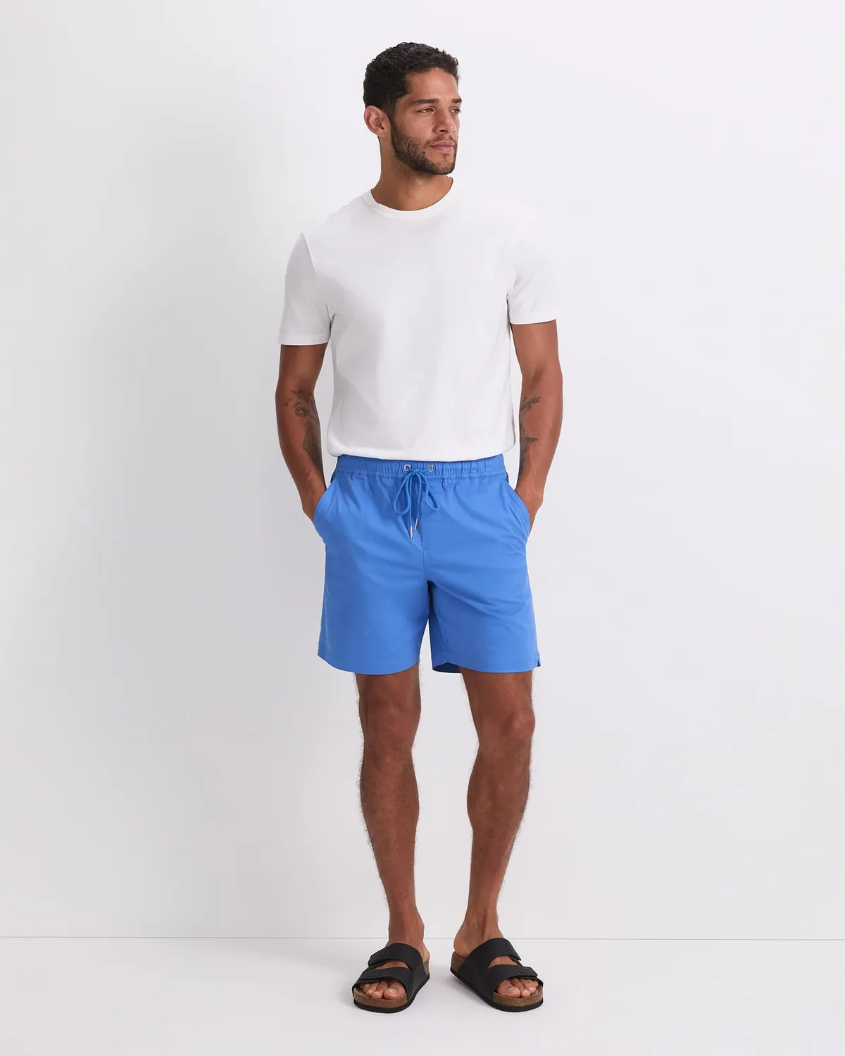 Sportscraft Milson Volley 208026 short coton élastique homme