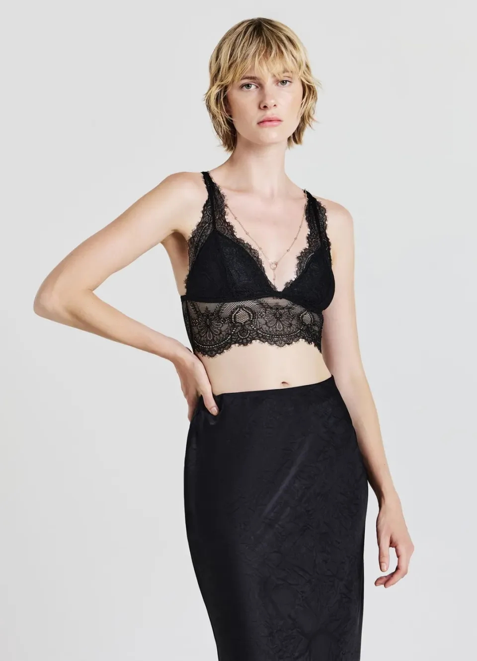 Calliope bralette femme dentelle soutien-gorge réglable