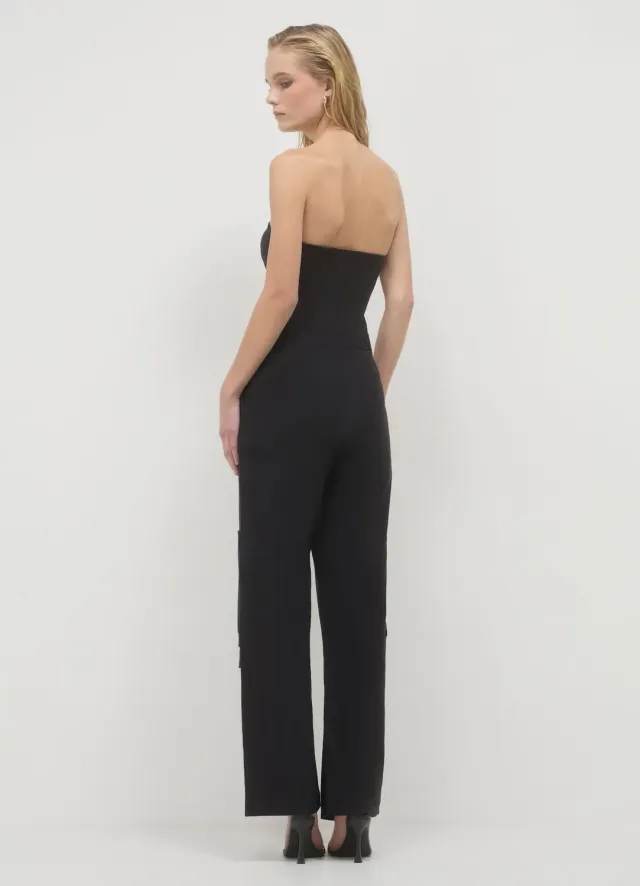 Calliope combinaison cargo longue femme sans manches