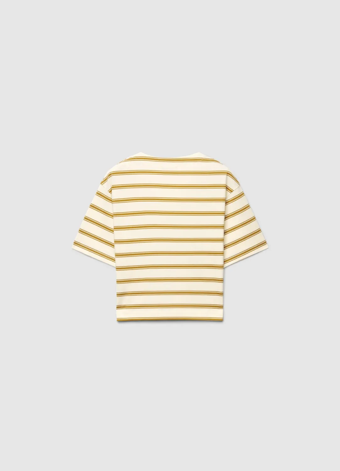 Calliope t-shirt oversize col V femme rayé