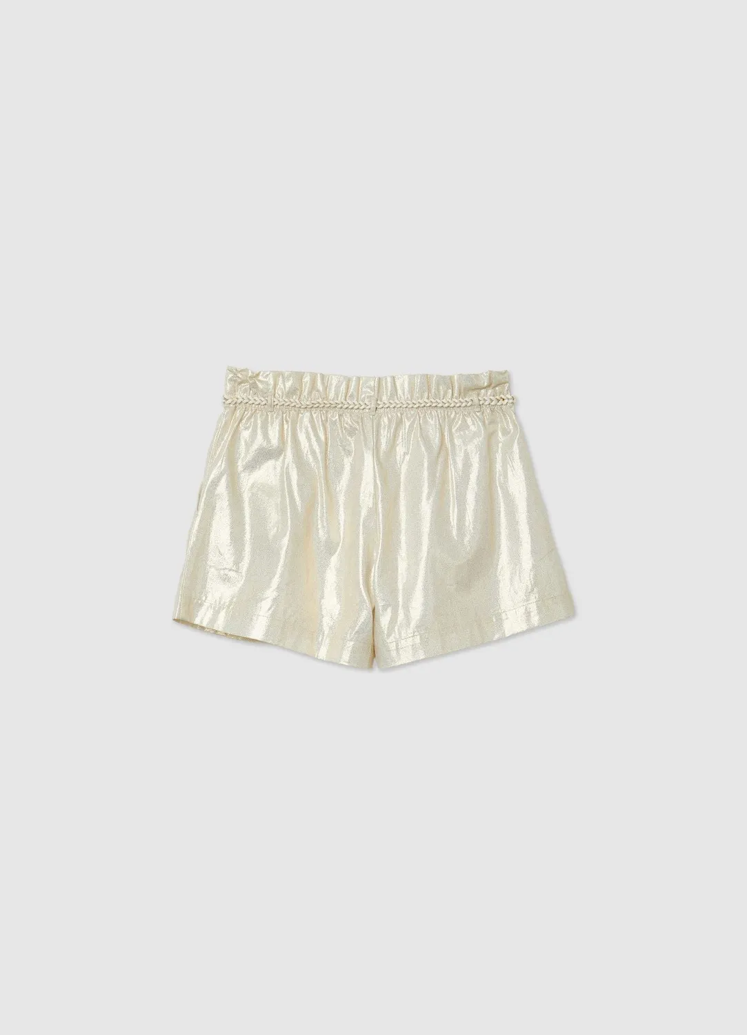Calliope Shorts laminata short fille taille élastique