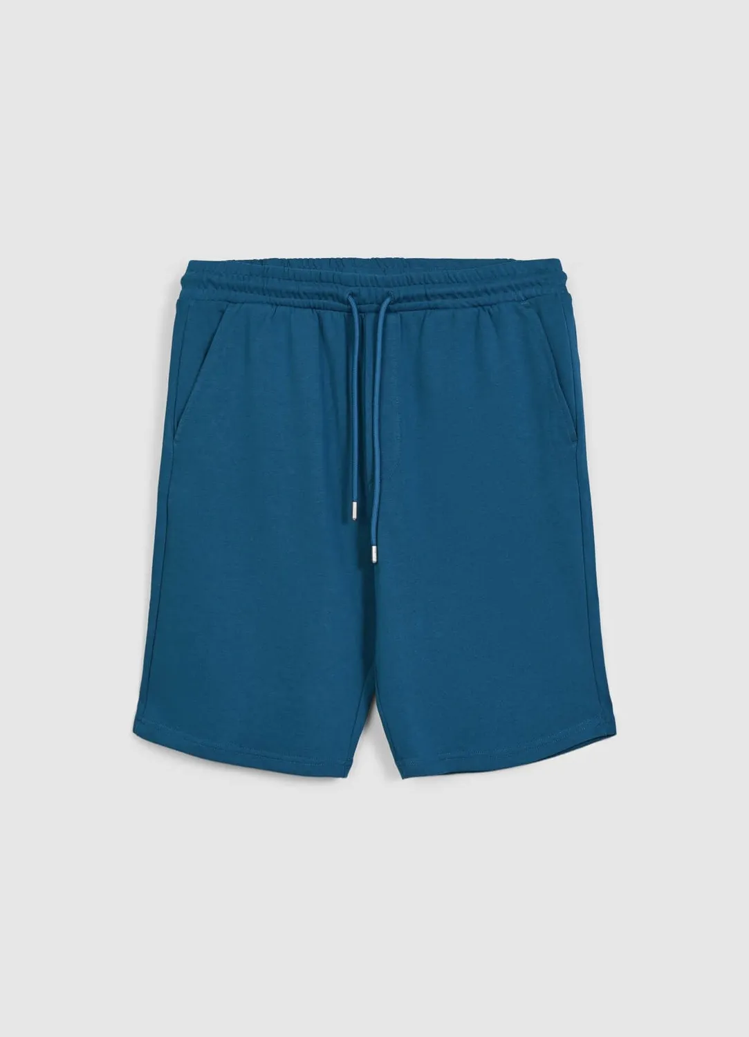 Calliope short de sport homme coton uni à cordon