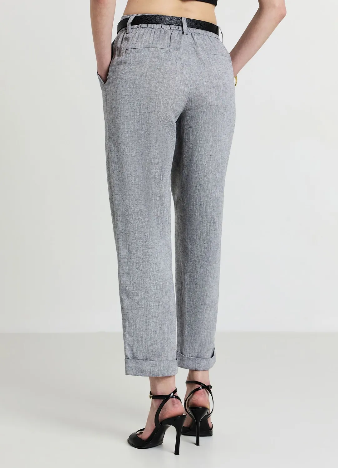 Calliope pantalon femme lin poches françaises