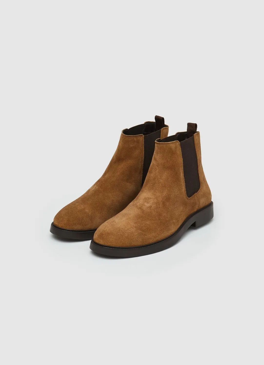 Calliope boots homme daim semelle gomme tige montante