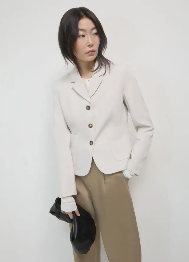 Calliope veste 3 boutons poches veste femme