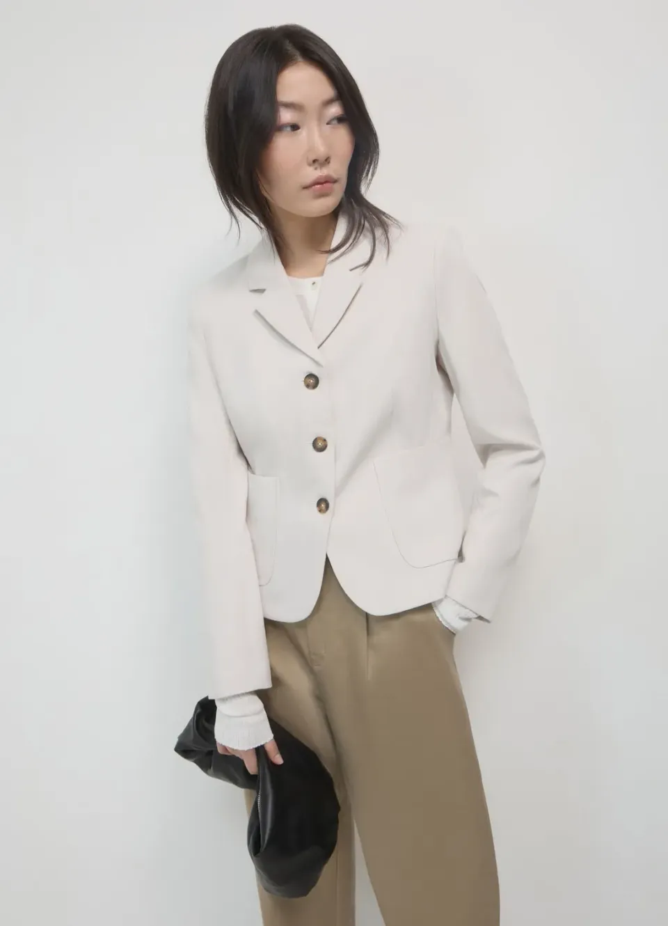 Calliope veste 3 boutons poches veste femme