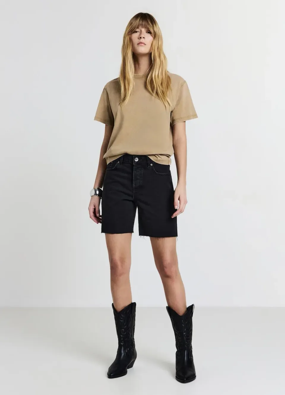 Calliope bermuda coton femme uni coupe regular