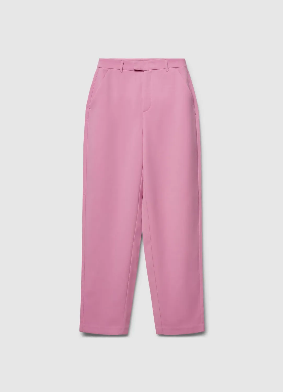 Calliope pantalon baggy femme uni taille haute