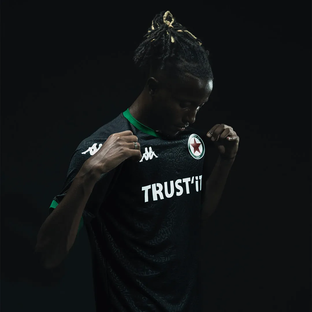 Kappa Red Star Kombat Away 26/27 maillot noir homme