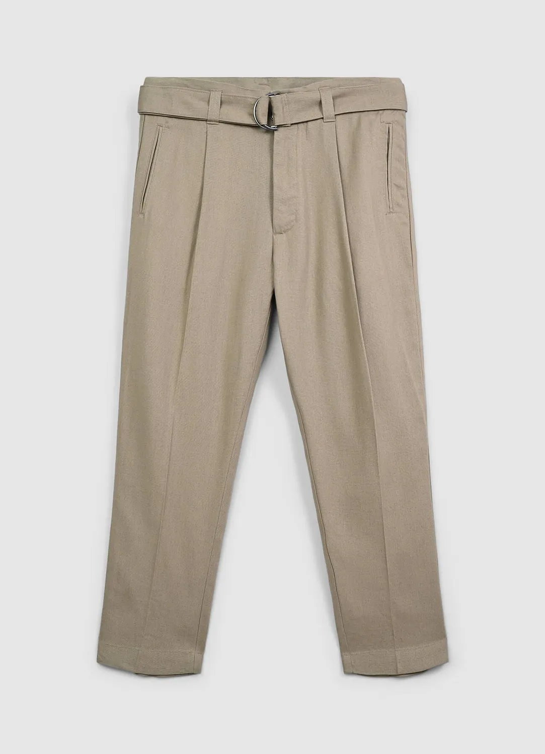Calliope Pantalone pantalon homme lin ceinture incluse