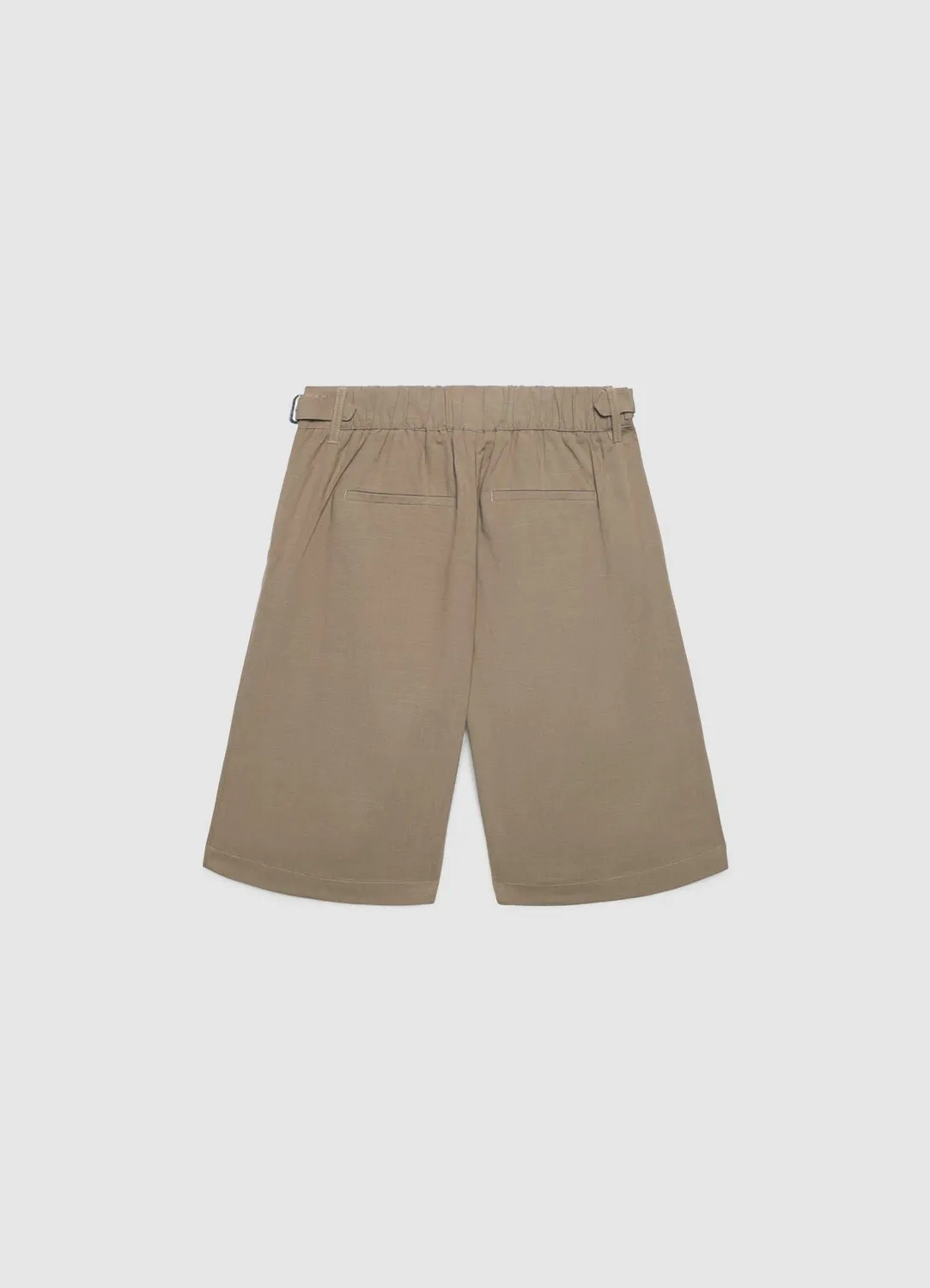 Calliope Bermuda à boucles short femme taille haute