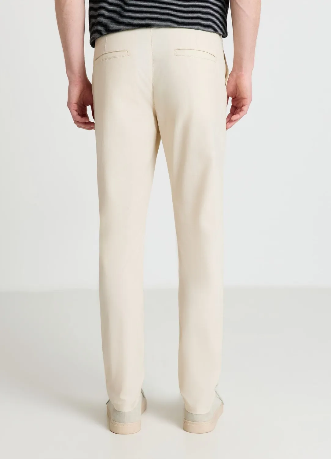 Calliope chino homme taille élastiquée coupe droite