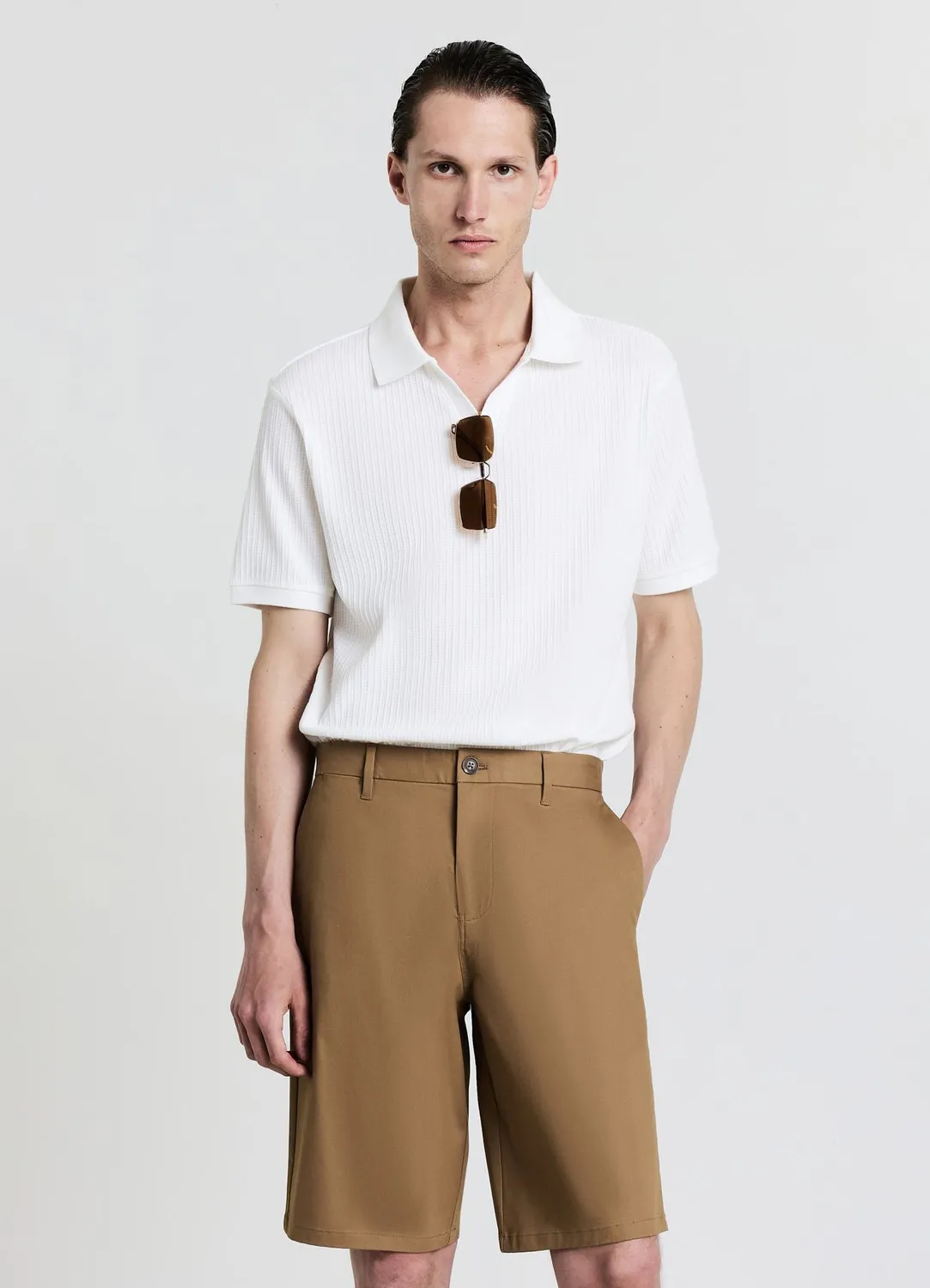 Calliope short chino homme coton regular
