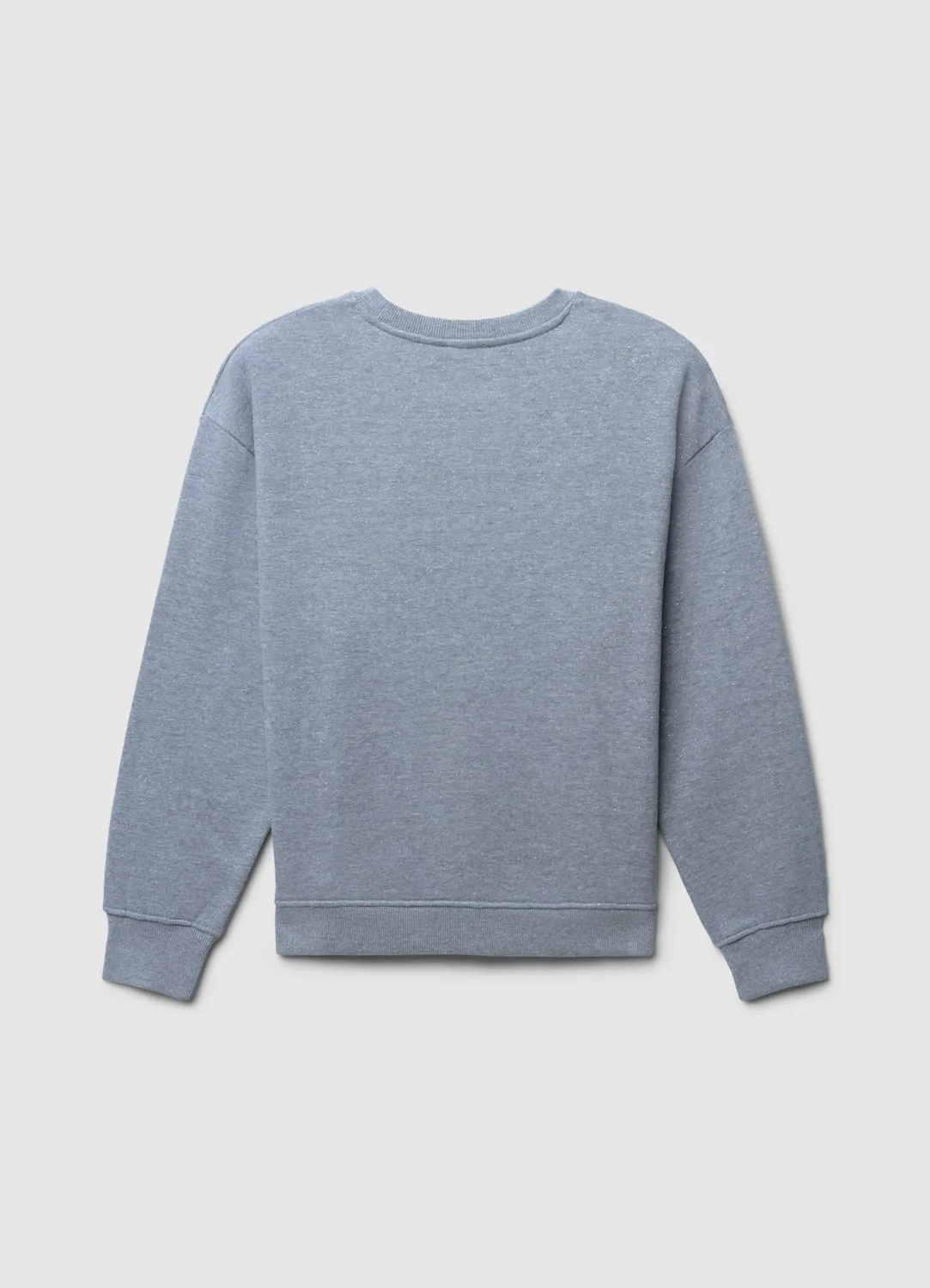 Calliope sweat femme col rond uni effet luminescent